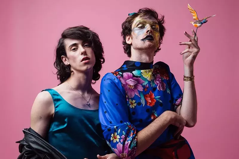 Liv Bruce and Ben Hopkins of PWR BTTM. - Facebook