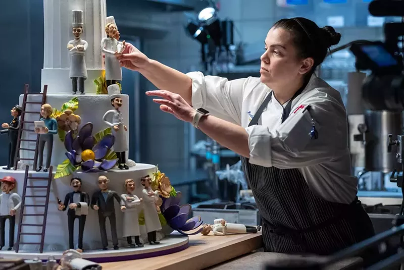 Detroit’s College of Creative Studies selected student Alexandra Martinescul to painstakingly craft 20 miniature clay likenesses of people interviewed in City of Chefs, which were then used in a stop-motion animation CCS created for the film. - Courtesy photo