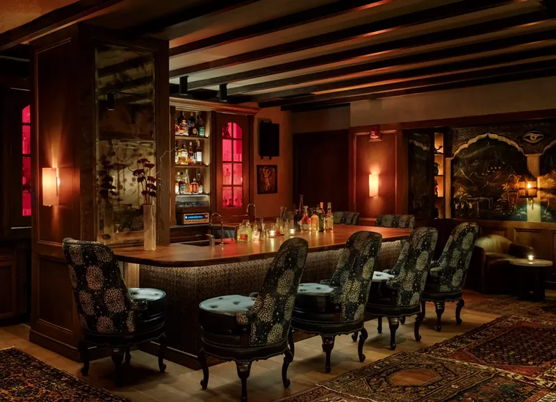The Aladdin Sane is a Japanese-inspired cocktail bar in the Book Tower. - Matthew Williams