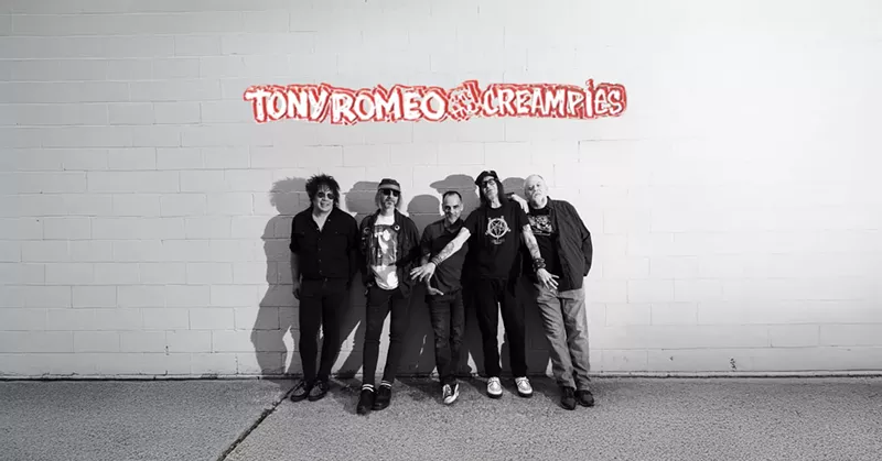 Tony Romeo and the Creampies will celebrate the band's new single on I-94 Recordings tonight at Smalls Bar in Hamtramck. - Monica Hemenway