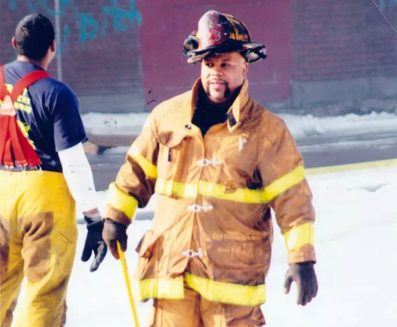 Detroit firefighter Walter Harris was killed in a Nov. 15, 2008 blaze. - Courtesy photo
