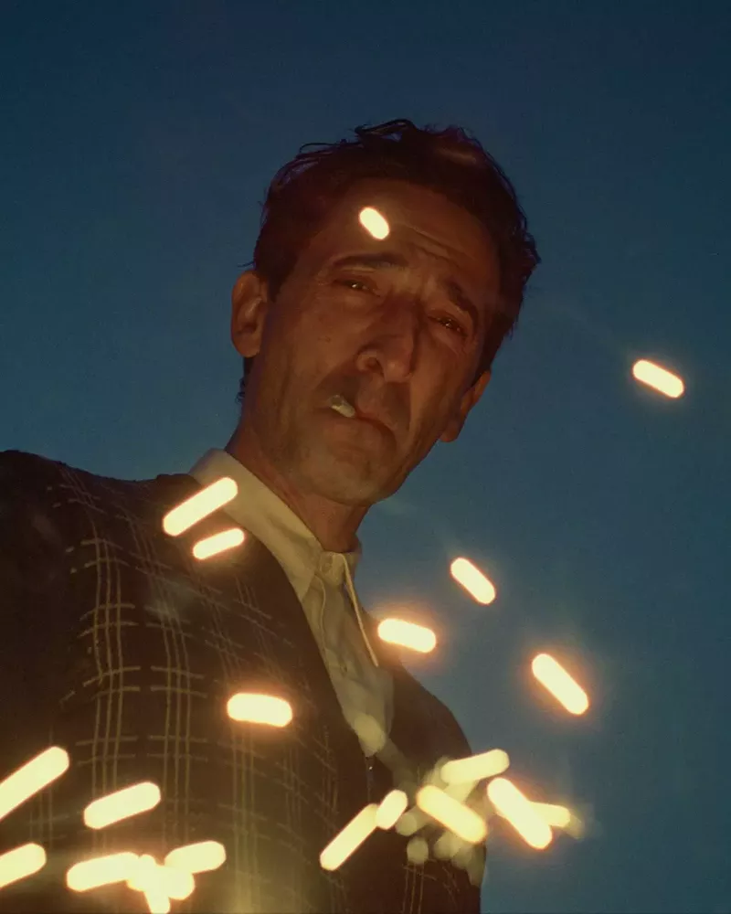 Adrien Brody stars in The Brutalist. - A24