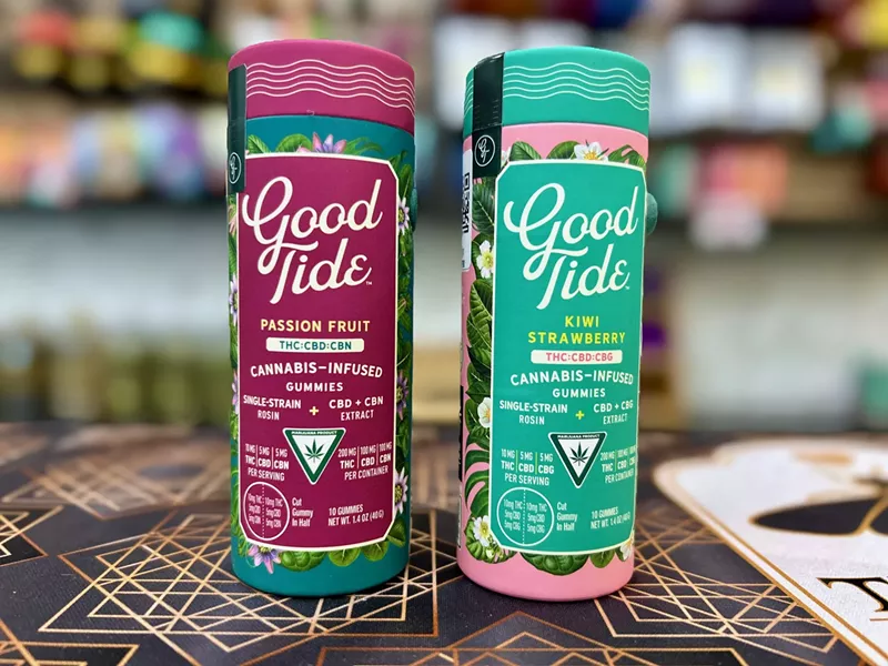 Good Tide gummies by Wyld have some combination of CBD, CBG, CBN, and THC to help you sleep. - Steve Neavling