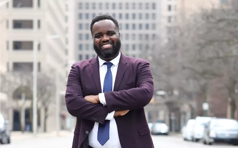 Denzel McCampbell is running for a seat on the Detroit City Council. - Courtesy of Denzel McCampbell