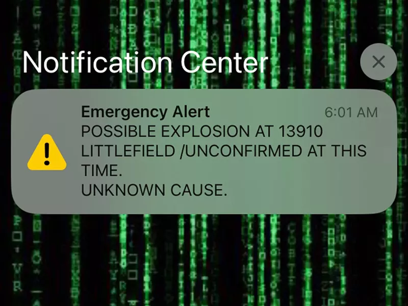 Many metro Detroiters received a rude awakening this morning. - Screenshot