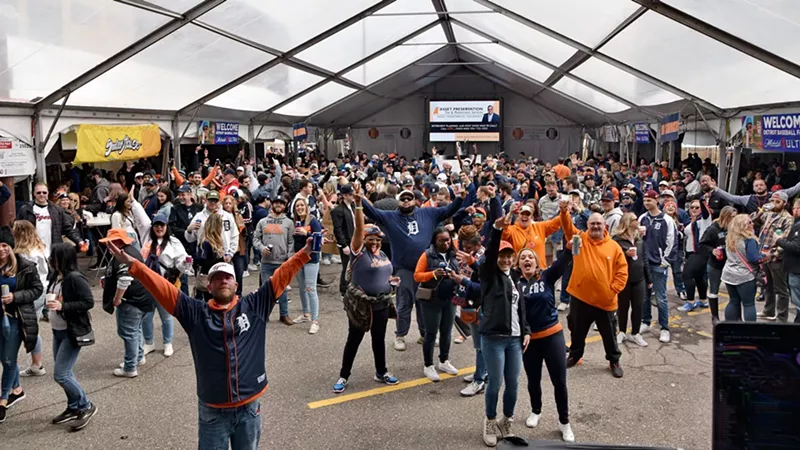 The Detroit Home Opener Festival. - Photos By Alex