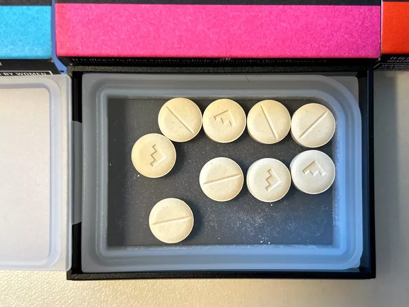 Each tablet contains 20 milligrams of THC and is scored to be split into two 10-milligram servings. - Steve Neavling