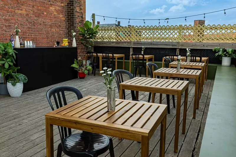 Pocket Change has an attached rooftop patio - Mark Kurlyandchik / Booth One Creative