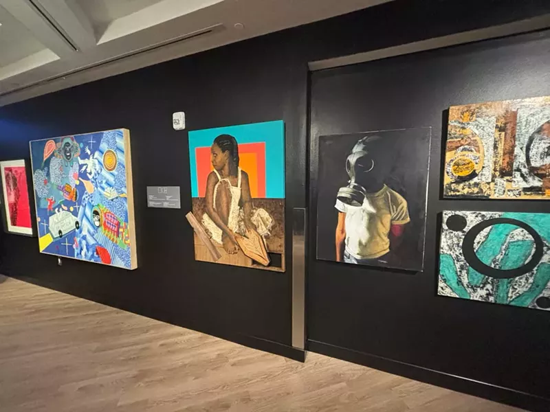 The show is split into two galleries — daylight and nightlight. - Randiah Camille Green