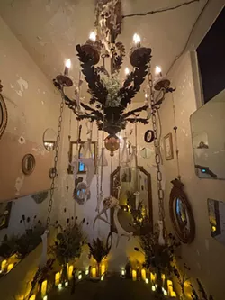 Jak Kiseleva’s Death chandelier. - Randiah Camille Green