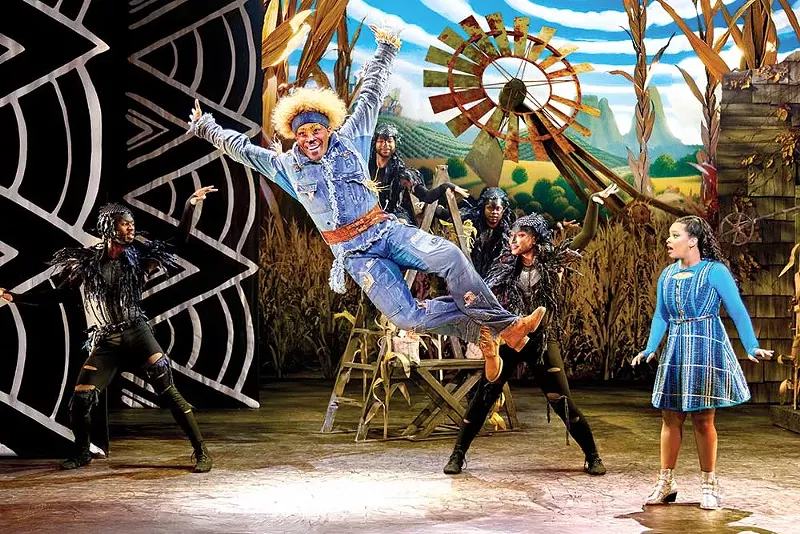 Elijah Ahmad Lewis and Dana Cimone star in the wonderful The Wiz. - Courtesy photo