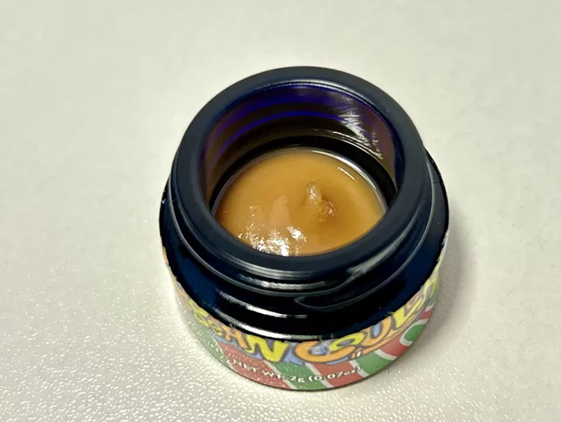 Caribbean Cooler live rosin by Exotic Matter. - Steve Neavling