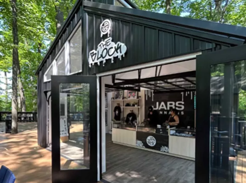 JARS Cannabis is reintroducing its branded on-site experience at Pine Knob as The Block by JARS, a lifestyle-driven space near the venue’s UWM West Entrance. - Courtesy of JARS Cannabis