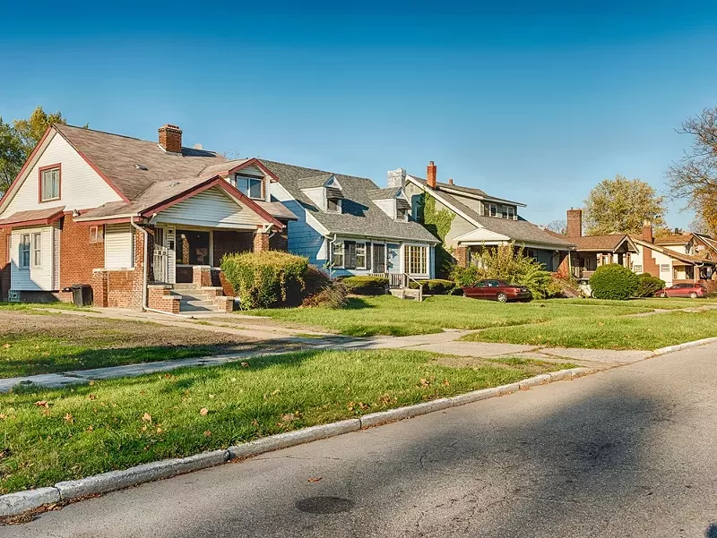 Homes in Highland Park. - Shutterstock