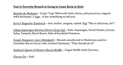 Ollie Food + Spirits is hosting a Twin Peaks brunch (2)