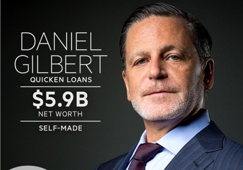 Dan Gilbert named richest person in all of Michigan, because of course he is