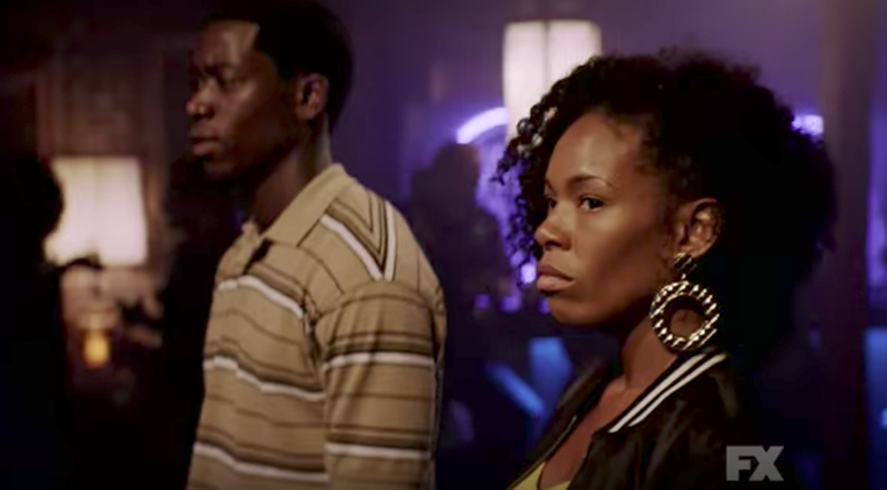 Angela Lewis on the right. - Screenshot from trailer