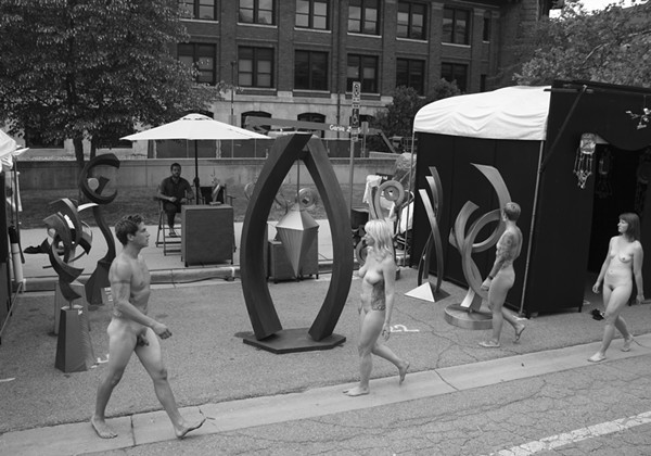 Enjoy Harvey Drouillard's NSFW nudes from this year's Ann Arbor Art Fair (3)
