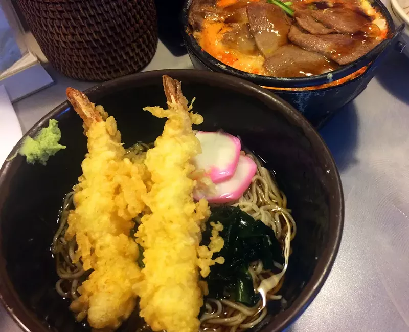 Tempura soba - Tom Perkins