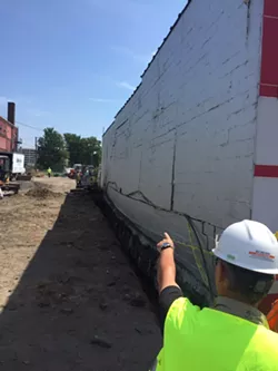 Construction workers damage Corktown's UFO Factory, club closed until further notice