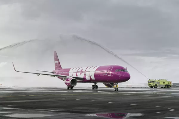 A WOW plane in the magical land of Iceland. - Courtesy photo.