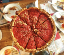 Giordano's Chicago-style deep dish pizzeria is planning a Detroit location