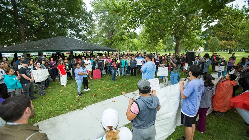 Immigrants rally at 'Defend DACA' in Southwest Detroit