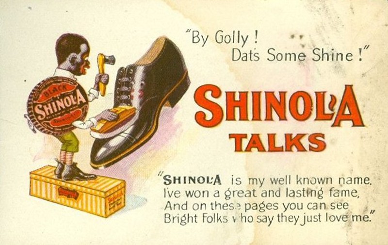 As we uncover historic racism, this Shinola ad certainly stands out