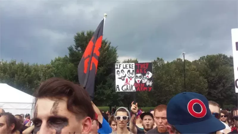 The Juggalo march on Washington is happening right now