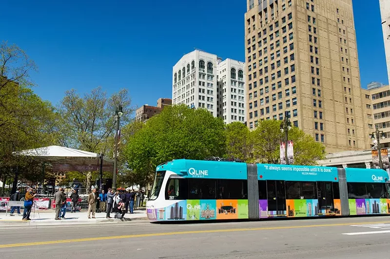 The QLine made its public debut on May 12. - Courtesy M-1 Rail