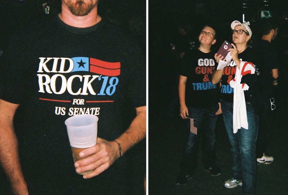 Kid Rock fans. - Lee DeVito