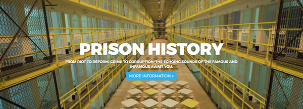 Screenshot of ExperienceJackson.com's landing page.