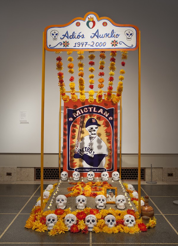 An ofrenda altar from last year’s display at the DIA by Gabrielle and Juan Javier Pescador of Ann Arbor - COURTESY OF THE DETROIT INSTITUTE OF ARTS