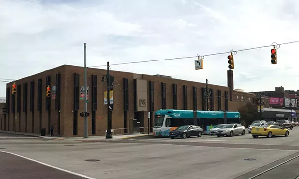 Metro Times’s soon-to-be new home, the Arnold E. Frank Building in Midtown. - Lee DeVito