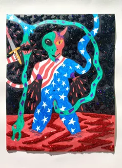 "The Alien Devil Cut Up The Snake Baby" - Bailey Scieszka