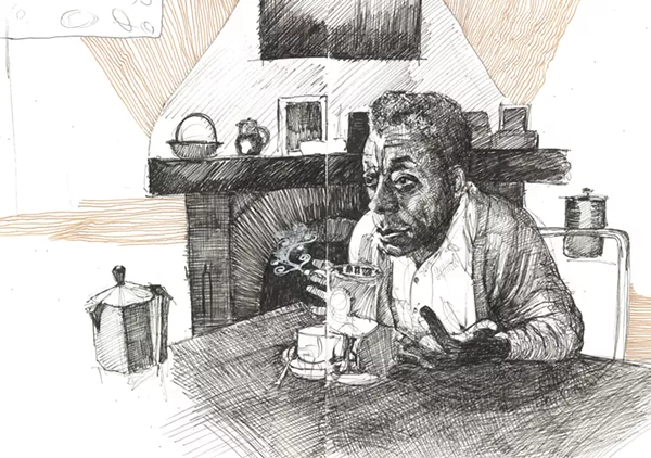 Why Sabrina Nelson is no longer mad that someone stole her sketchbook of James Baldwin drawings