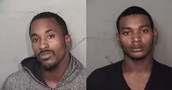 Aaron Rashard Stewart, 22, and Quentin Davon Flemons, 19, were believed to be behind the recent abductions of two cyclists in their twenties near the Detroit-Hamtramck border. - Wayne County Sheriff's Office