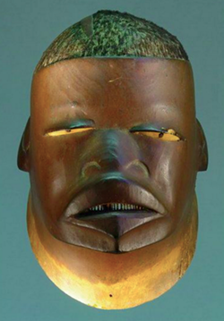 The Makonde Mapiko Mask, circa 1900, identified by cartoonist Ben Katchor.