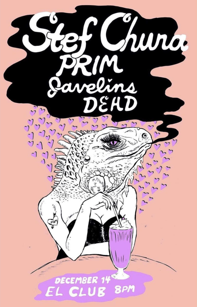 Detroit artist Lucy Cahill melds mid-century and punk rock aesthetics to explore femininity, sex, and power
