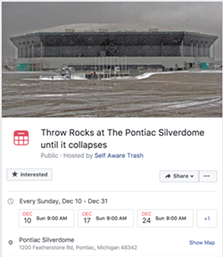 After failed demolition, hilarious spoof Silverdome demolition parties are cropping up all over Facebook (2)