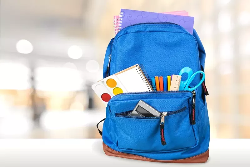 Kids can pick up free backpacks and books at The Wright tomorrow