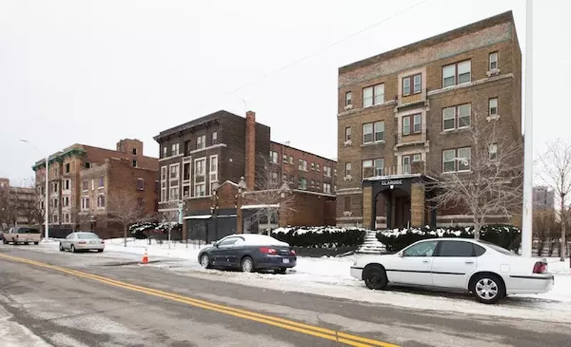 The buildings represent "one of the few intact and largely occupied groupings of affordable housing left in the neighborhood." - PHOTO BY MT READER MARK HALL