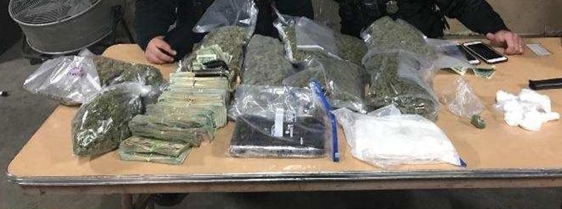 The DPD's latest drug and cash haul. - DETROIT POLICE DEPARTMENT