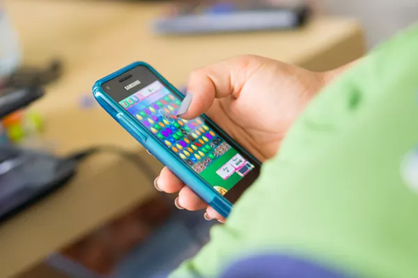 Michigan Congresswoman Brenda Lawrence was caught playing Candy Crush on her phone during SOTU