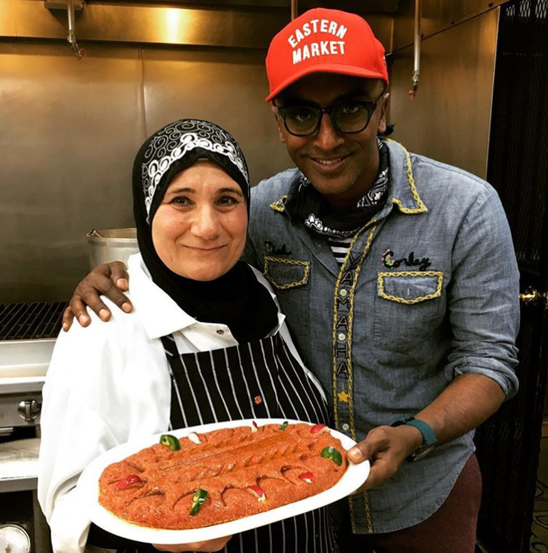 Celebrity chef Marcus Samuelsson made a stop in Dearborn this weekend