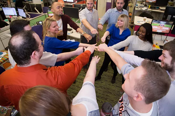 OK Quicken Loans employees, now let's get in formation. - Courtesy photo