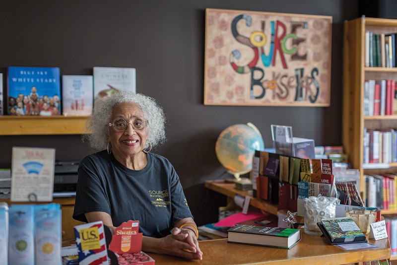 Source Booksellers owner Janet Jones. - PHOTO BY JACOB LEWKOW.