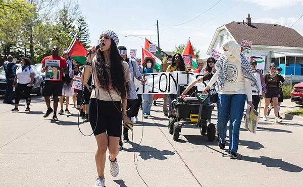 Metro Detroiters march for Palestine on 74th anniversary of Nakba