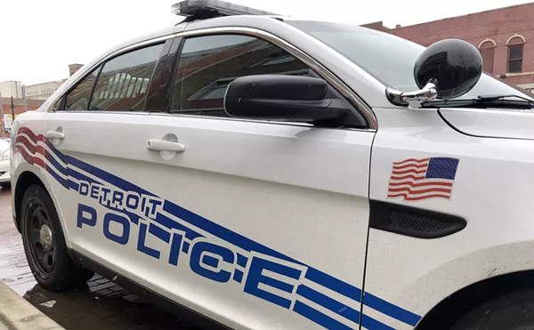 Detroit police car.