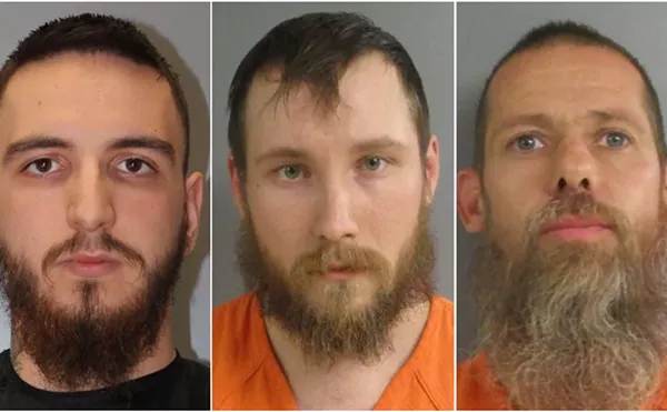 From left, Paul Bellar, Joseph Morrison and Pete Musico